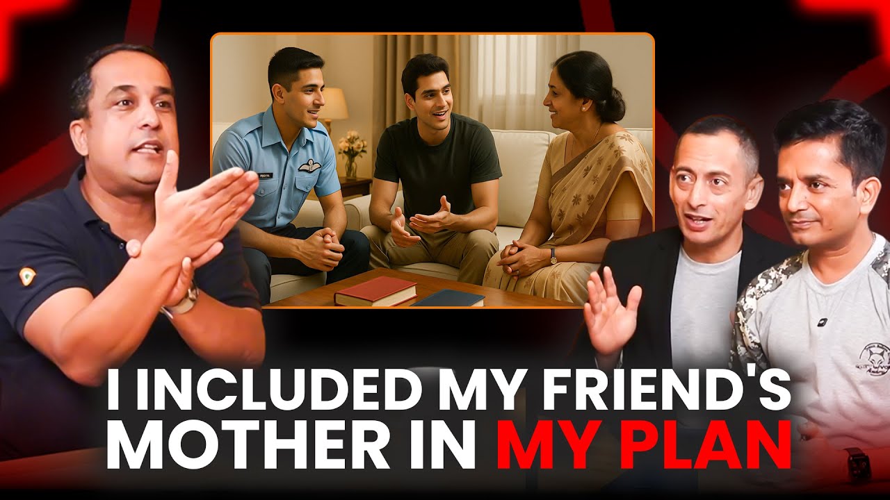 I included my friend's mother in my plan | Wing commander Amit sathe |