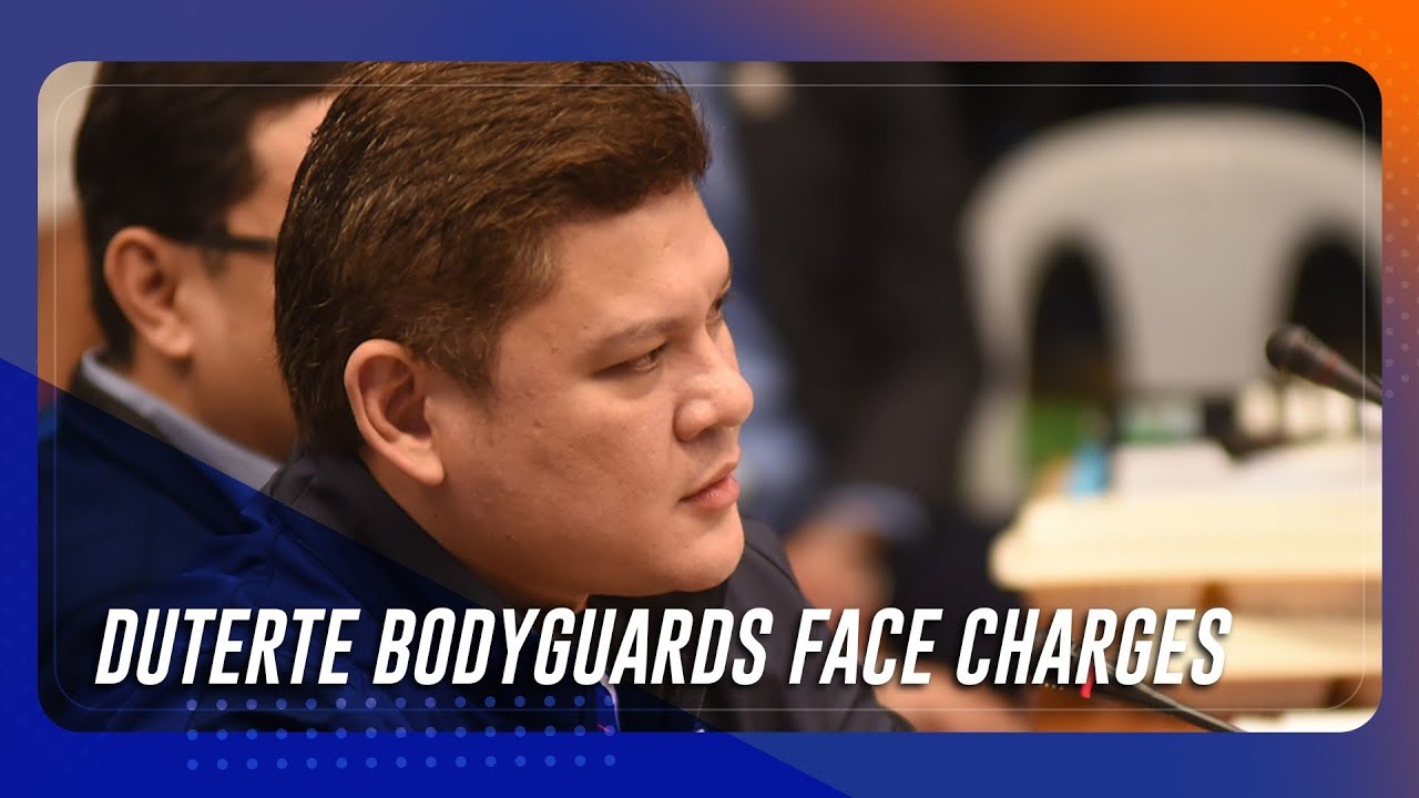 Cops moonlighting as Paolo Duterte's bodyguards face charges | TeleRadyo Serbisyo