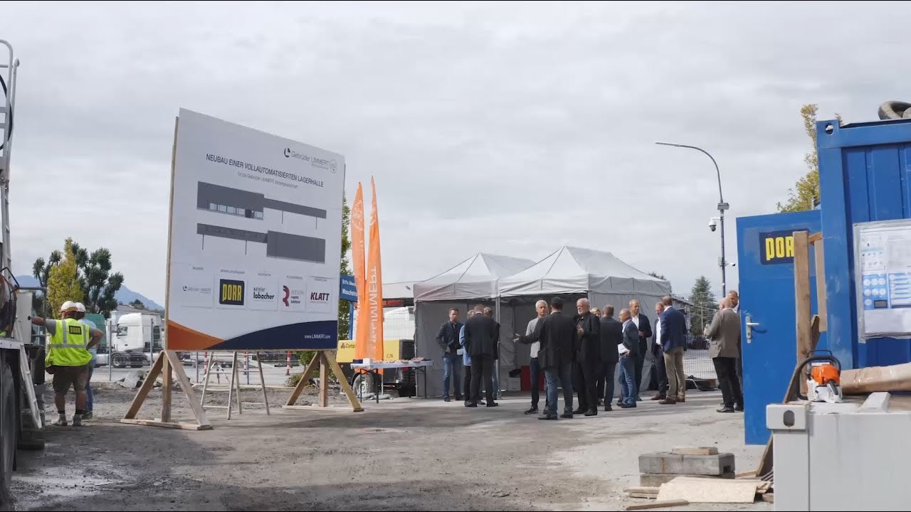 Spatenstich | Gebr&uuml;der LIMMERT AG