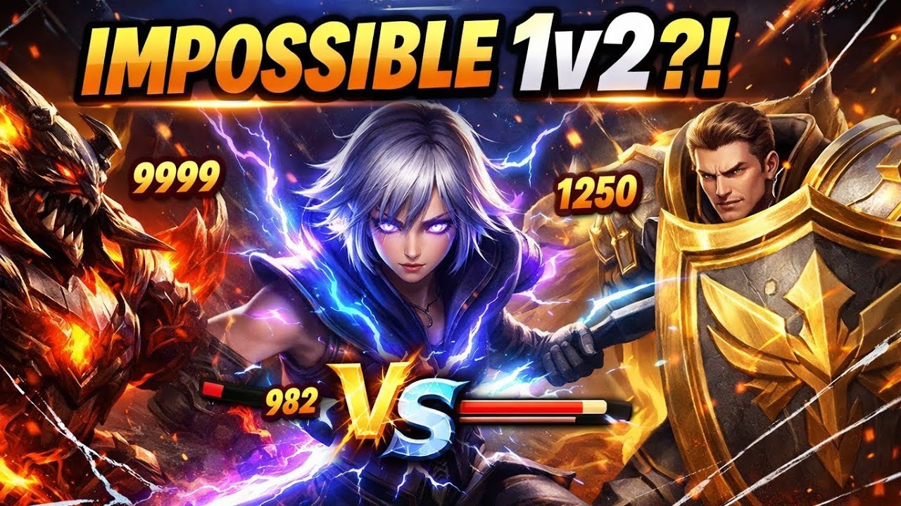 SORA 1v2 INSANE CLUTCH 😱 | Destroyed Thamuz & Tigreal | Mobile Legend 5v5