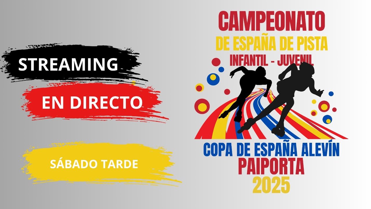 Campeonato de España de pista | Infantil - Juvenil | Copa de España alevín | Paiporta 2025