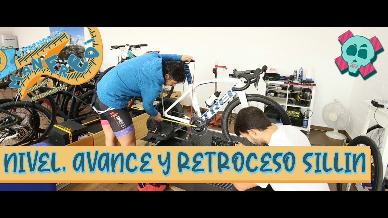 NIVEL, AVANCE Y RETROCESO SILLIN [APRENDE CON MANFREDI]