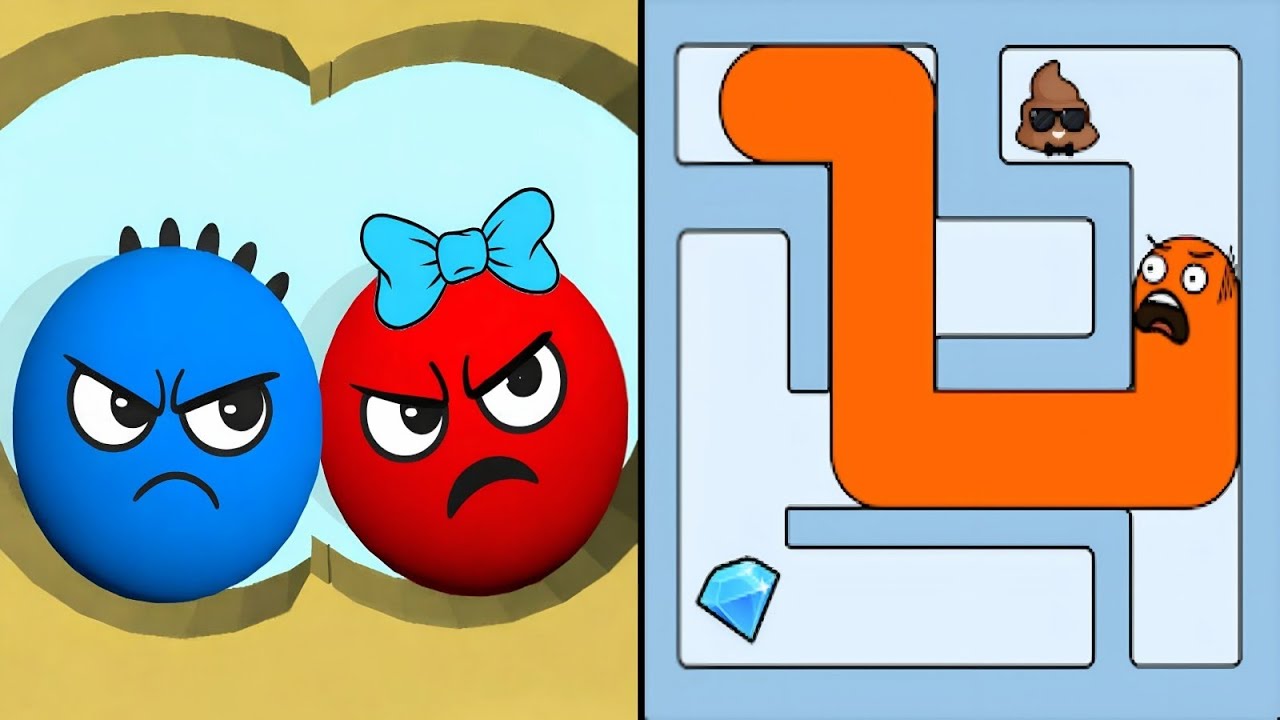Счастливые шары 🆚 Лабиринт «Погладь меня» 🌽😁 | Прохождение игры на максимальном уровне в режиме S...