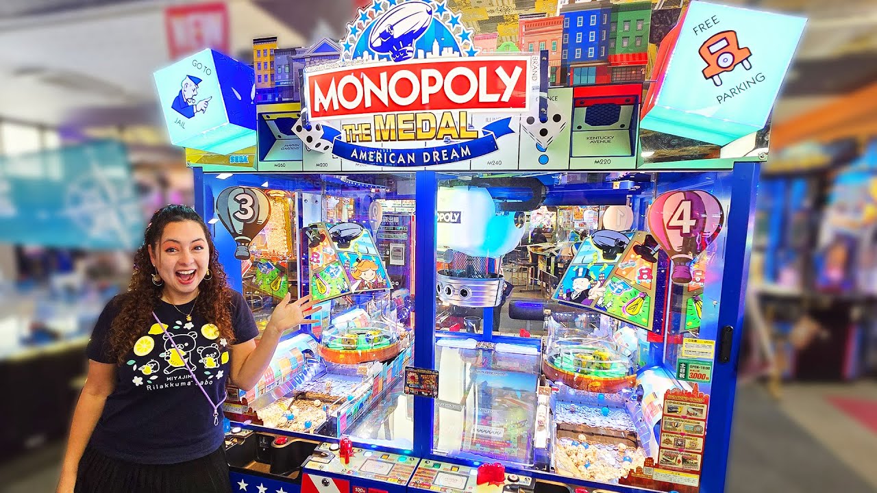 Monopoly The Medal American Dream Coin Pusher!