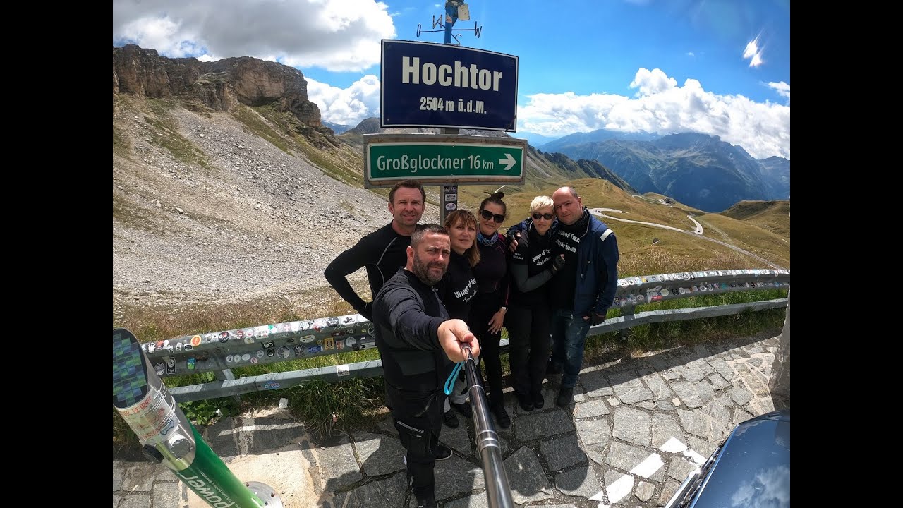 Alpy motocyklem 2022 dzień 10 Glossglockner