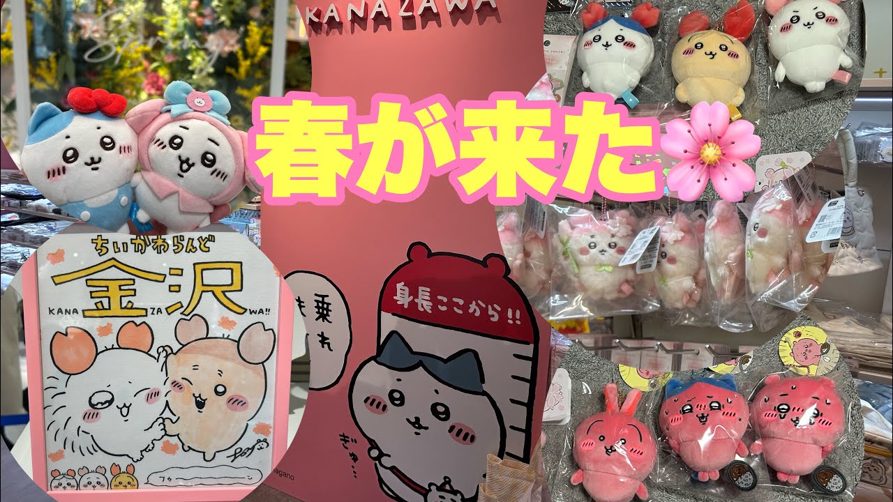 【ちいかわらんど】🌸春を迎えに行ってきたよ✨