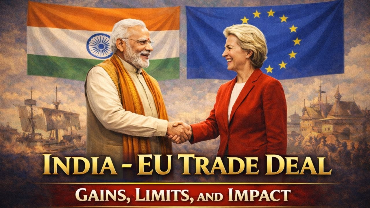 India&ndash;EU Trade Deal: Gains, Limits, and Impact