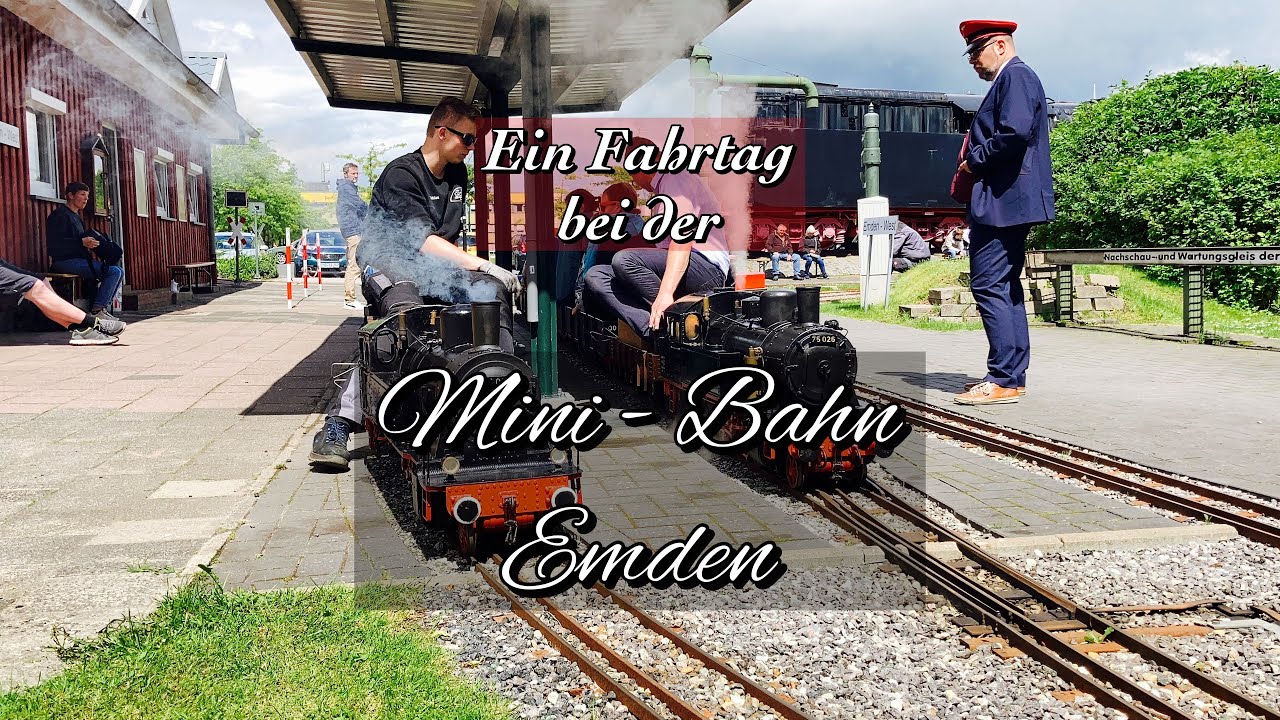 Ein Fahrtag bei der „Mini-Bahn Emden“