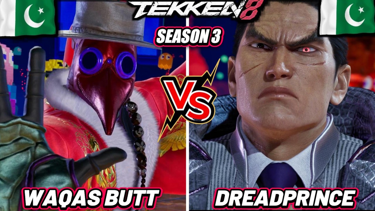 Tekken 8 – DreadPrince (Kazuya) vs. Waqas Butt (Yoshimitsu) | High-Level Mind Games!!!