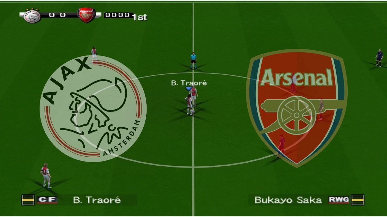 Winning Eleven 2026 - Ajax vs Arsenal | PS2 Gameplay HD