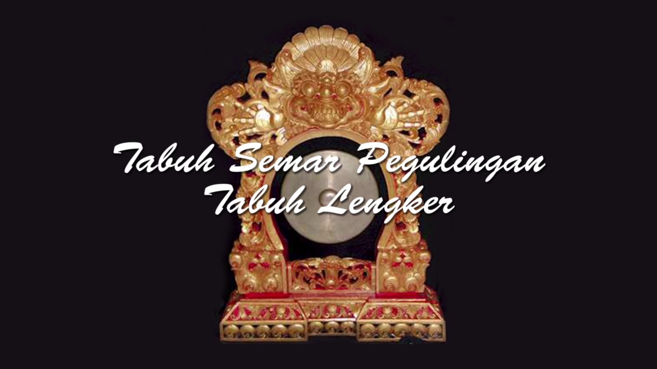 BALINESE MUSIC - Gamelan Semar Pegulingan Tabuh Lengker