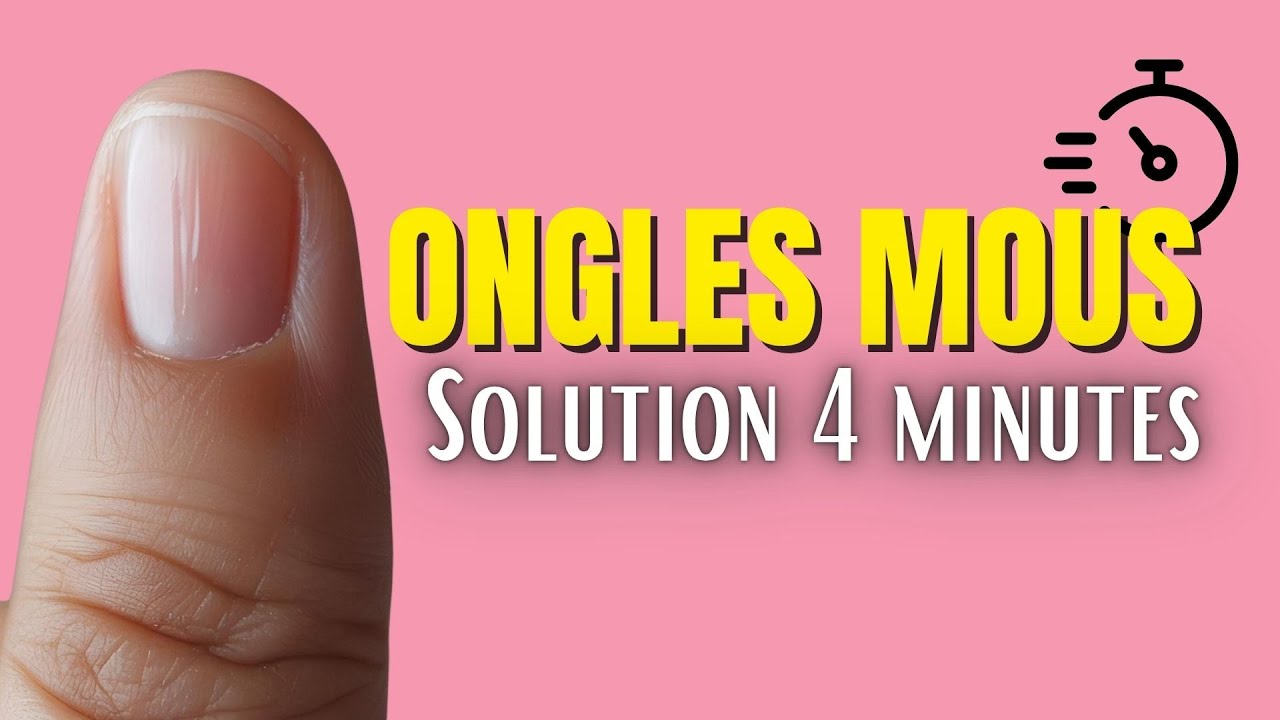 Tu galères avec tes ongles mous ? Essaie ça maintenant !