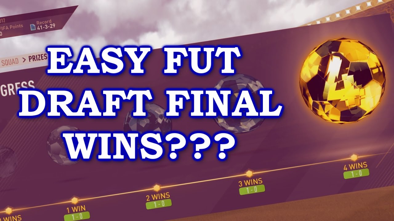 HOW TO WIN EVERY FUT DRAFT FINAL | #FIFA 17 ULTIMATE TEAM