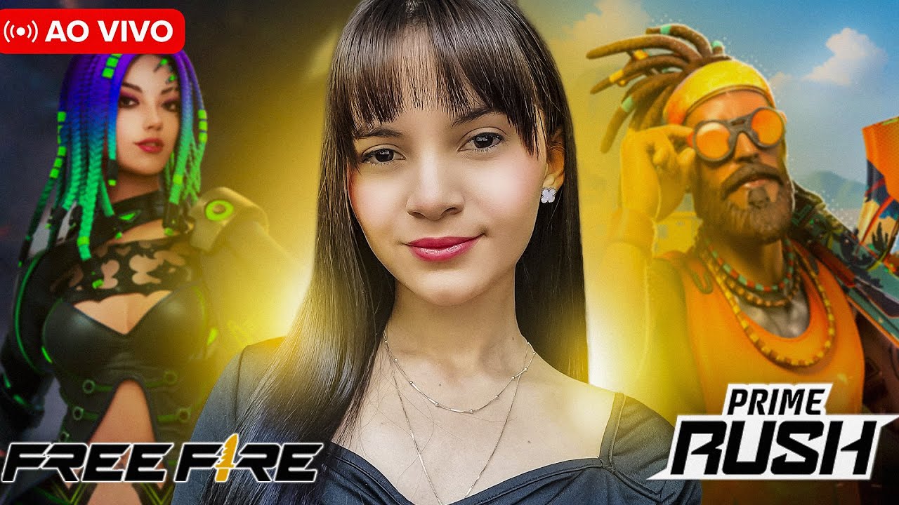 AO VIVO💗FREE FIRE + PRIME RUSH💗DANNY GAMER💗FF MOBILE