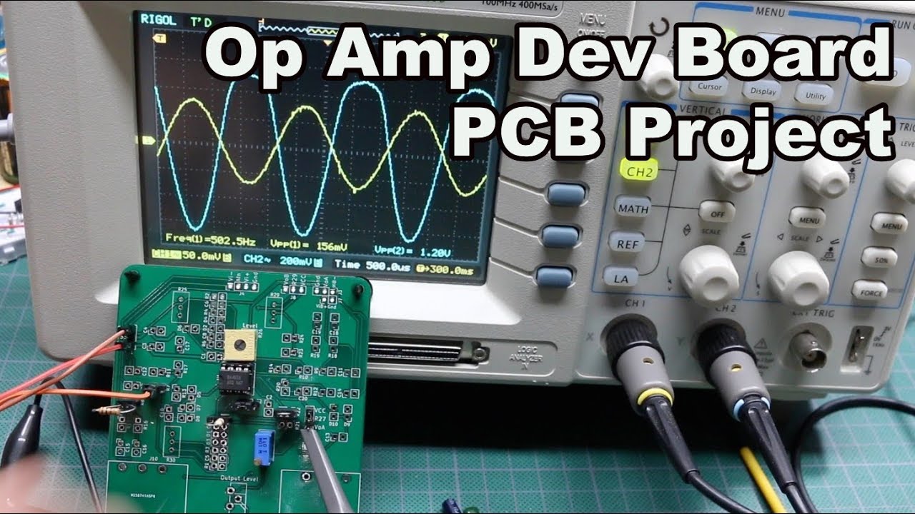 Op Amp PCB - Many Prototyping Options
