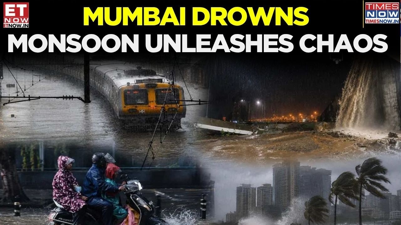 Mumbai Drowns As Torrential Rains Paralyse India's Financial Capital; IMD Sounds Fresh Alert