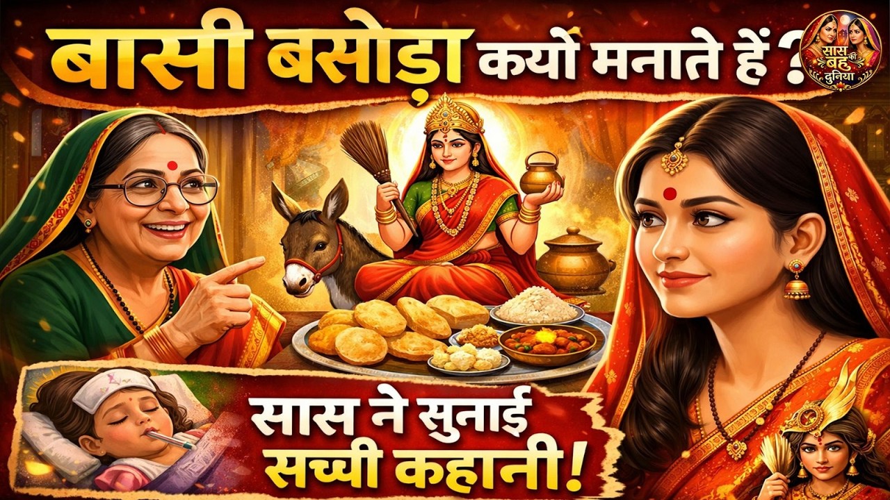 शीतला माता की कथा | बासी बसोड़ा की पौराणिक कहानी जो हर घर में सुननी चाहिए