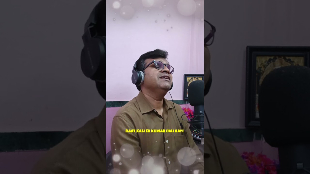 Raat Kali Ek khwab mein Aai Or Gale Ka Haar Hui Cover song By Kirtan Koli 