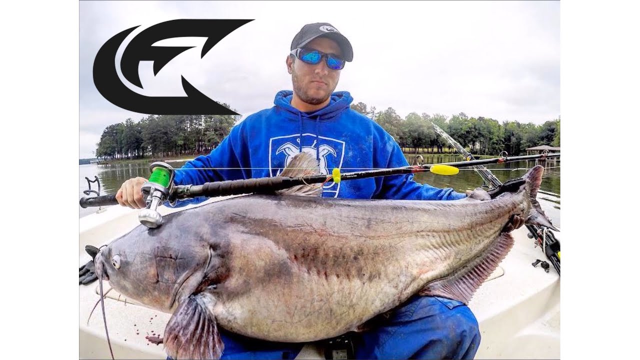 MUST SEE!! 88 lb Blue Catfish Caught on The Medium Heavy Big Cat Fever Rod