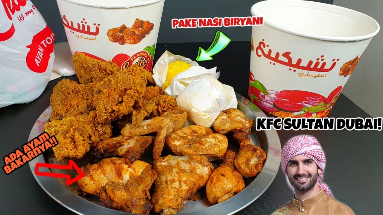 MUKBANG KFC ALA SULTAN DUBAI!!