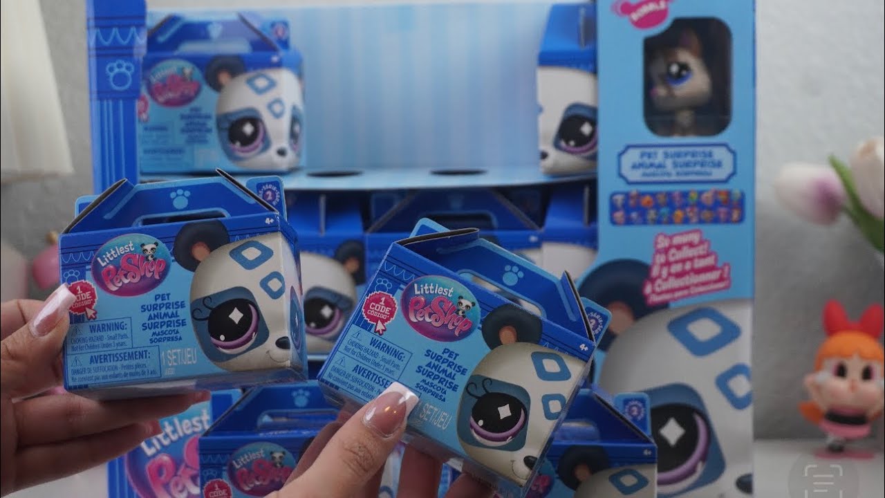 16 minutes of ASMR Unboxing Littlest Pet Shop SURPRISE (NO TALKING)