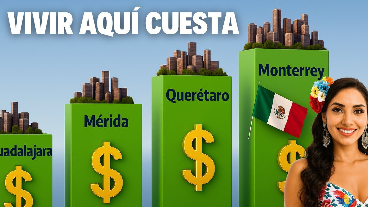 Las 5 CIUDADES MÁS CARAS de MÉXICO para Vivir en 2025