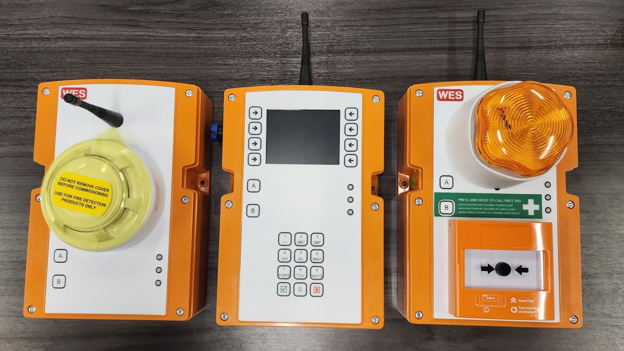 WES3 Wireless Emergency System Demo and Overview - Construction Site Safety