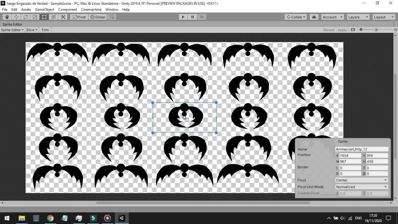 #UnityEnEspañol Crear Sprites/Spritesheets para Unity2D en Opentoonz(Gratuito) 2020