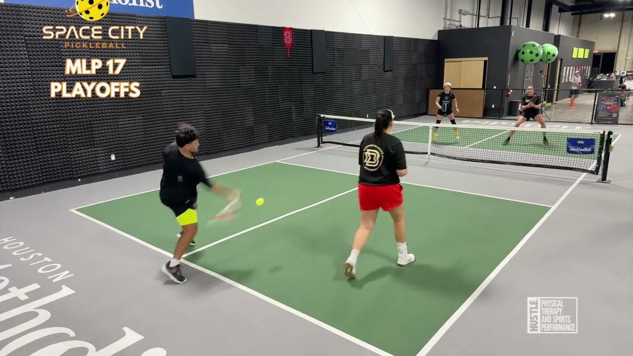 Space City Pickleball MLP17 PlayOffs - Ratul/TinTin vs Adam/Lo