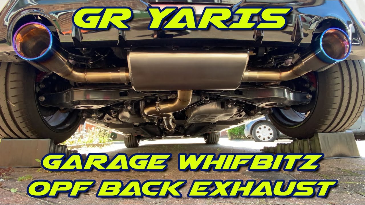 The GR Yaris Gets a Garage Whifbitz OPF Back Exhaust System. With Back to Back Dyno!!