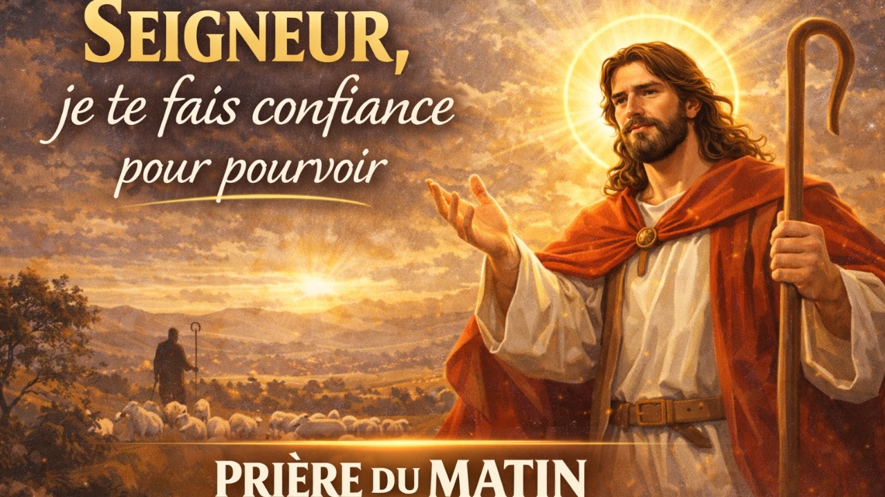 Seigneur, je te fais confiance pour pourvoir | Prière du matin