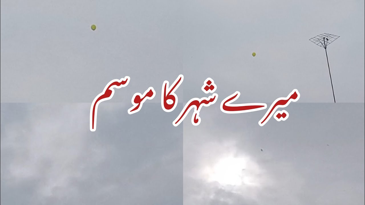 My City’s Weather Today 🌥️ | Unexpected Sky Views