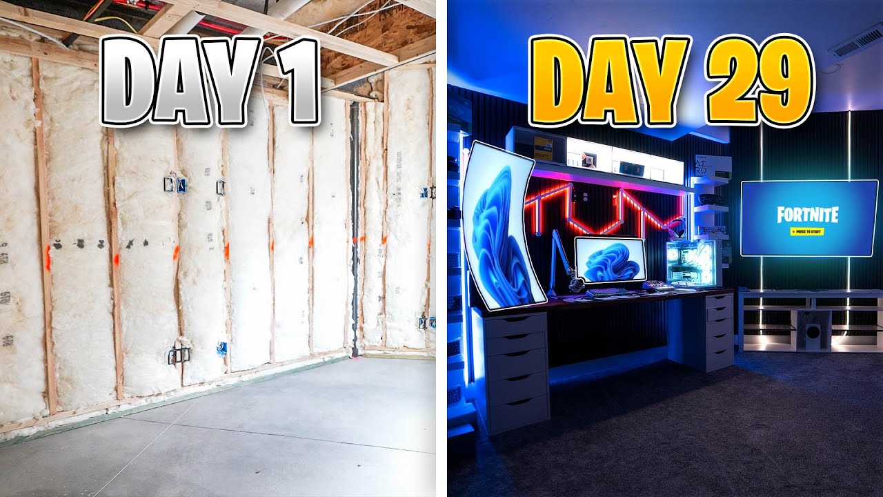 I Built My DREAM $20,000 Gaming Room!
