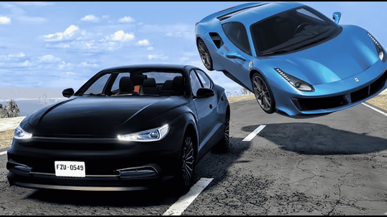 High Speed Car Crashes Marathon #3 -Beam NG Drive