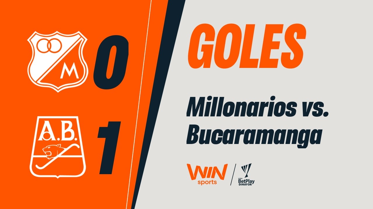 Millonarios vs. Bucaramanga (goles) | Liga BetPlay Dimayor 2026-2 | Fecha 1