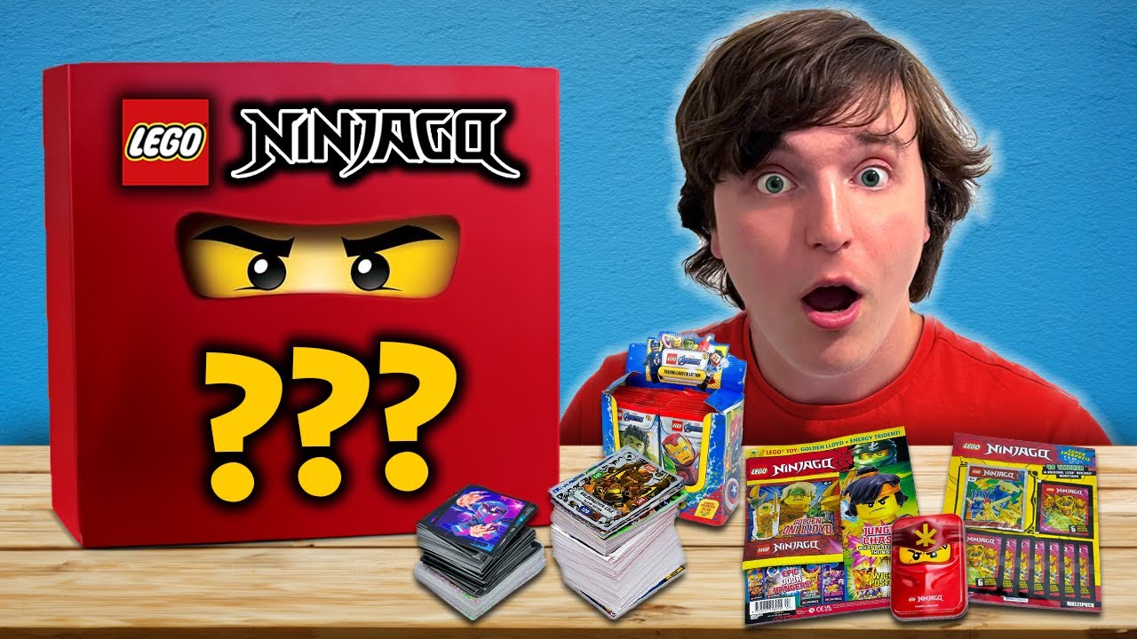 Opening a HUGE Lego Ninjago MYSTERY BOX