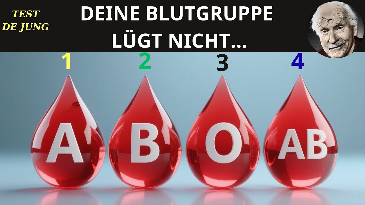 Was deine Blutgruppe über dein Schicksal verrät – Psychologie nach Carl Jung