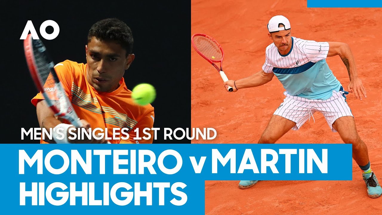 Thiago Monteiro vs Andrej Martin Match Highlights (1R) | Australian Open 2021