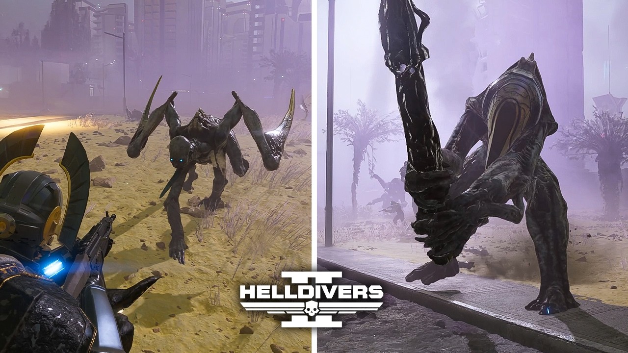 Helldivers 2 SCARY Mutated Enemies &ndash; Crusher & Wretch