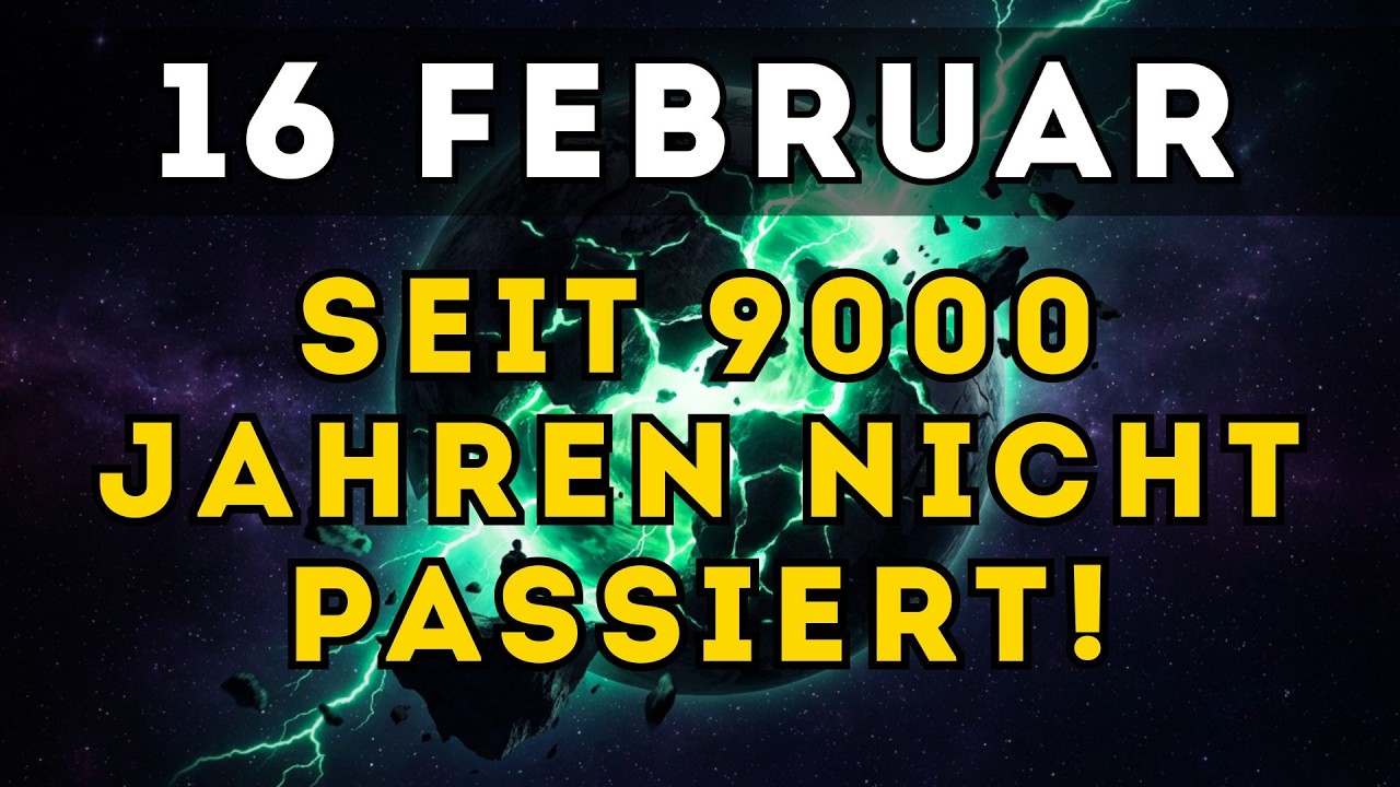 DRINGEND: 16. FEBRUAR – Das EREIGNIS, auf das die Welt 9000 JAHRE gewartet hat!
