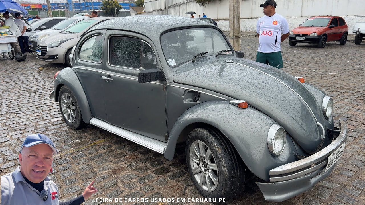 Feira De Carros Usados Em Caruaru PE | OLHA ESSE FUSCA
