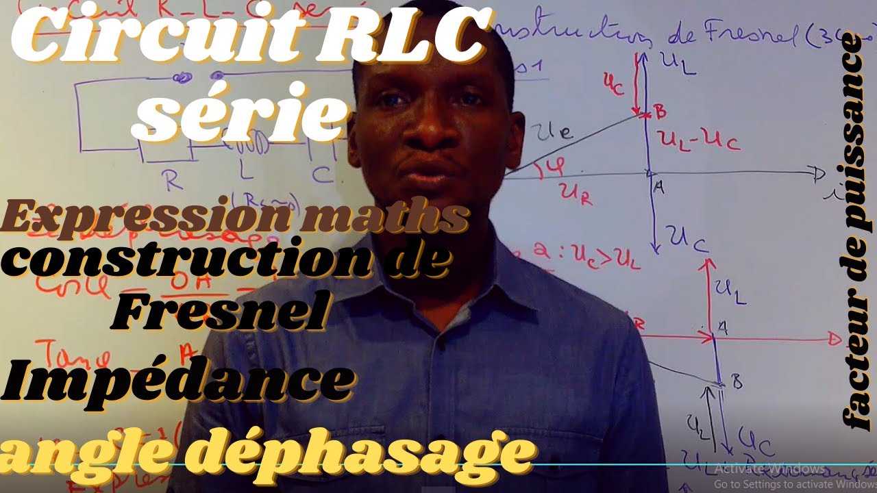 Circuit RLC série : oscillateurs électroniques
