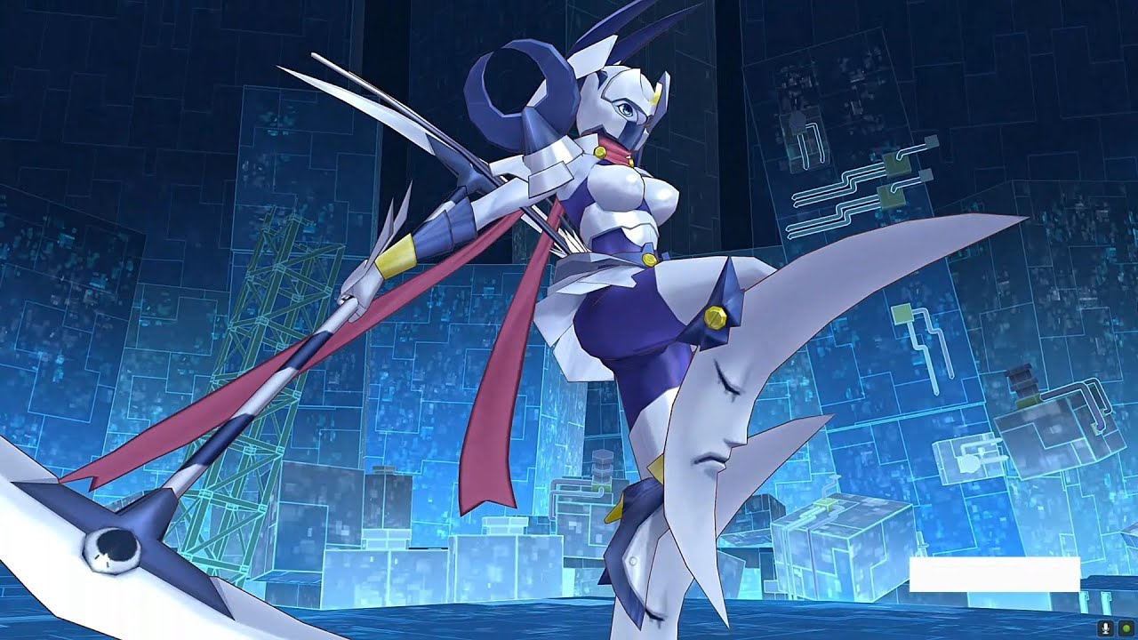 Lunamon evolve Lekismon Crescemon Dianamon and Skill.: Digimon Cyber Sleuth Mods