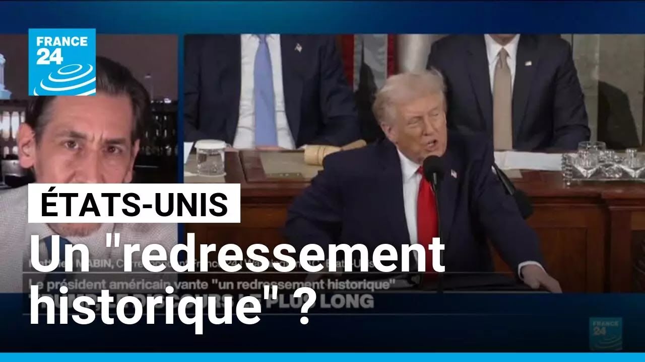 Au Congrès, Trump vante le 