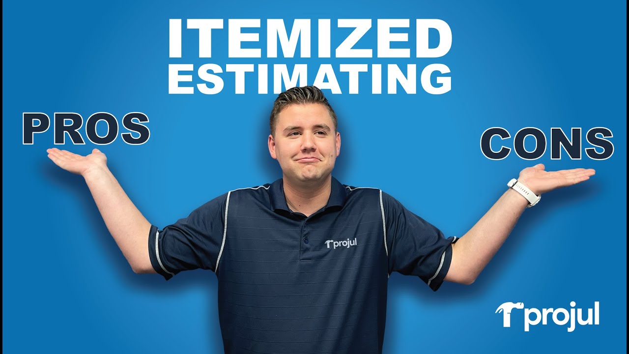 Itemized Estimate Pros and Cons