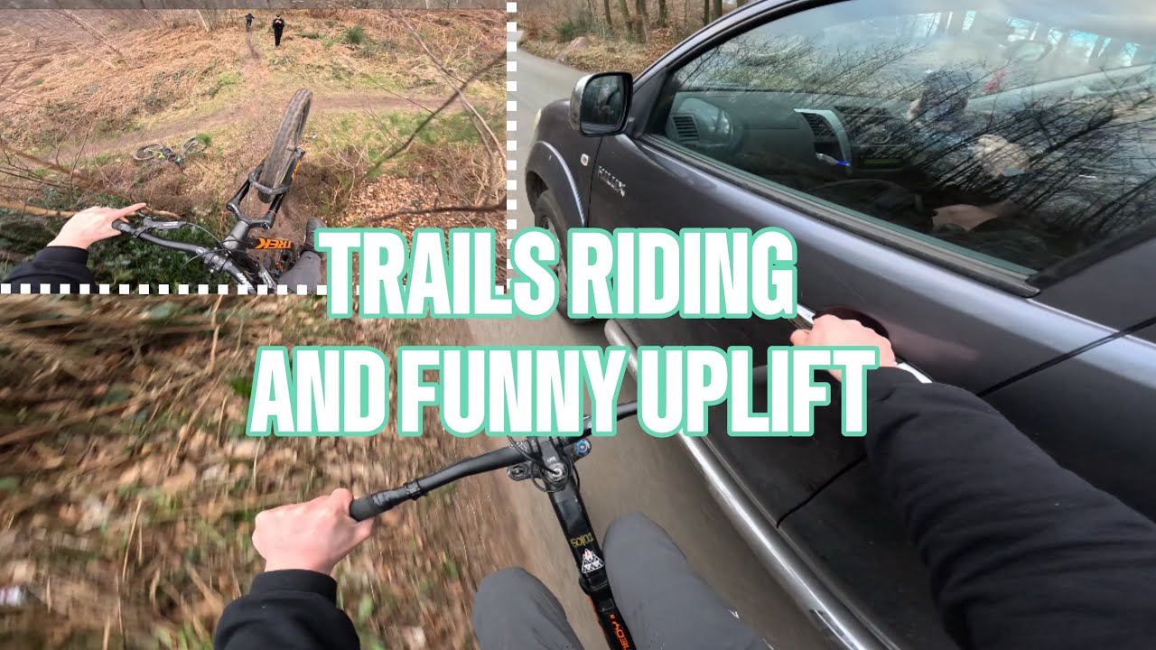 HANCHURCH TRAILS RIDING AND FUNNY UPLIFT ANTICS W MATES