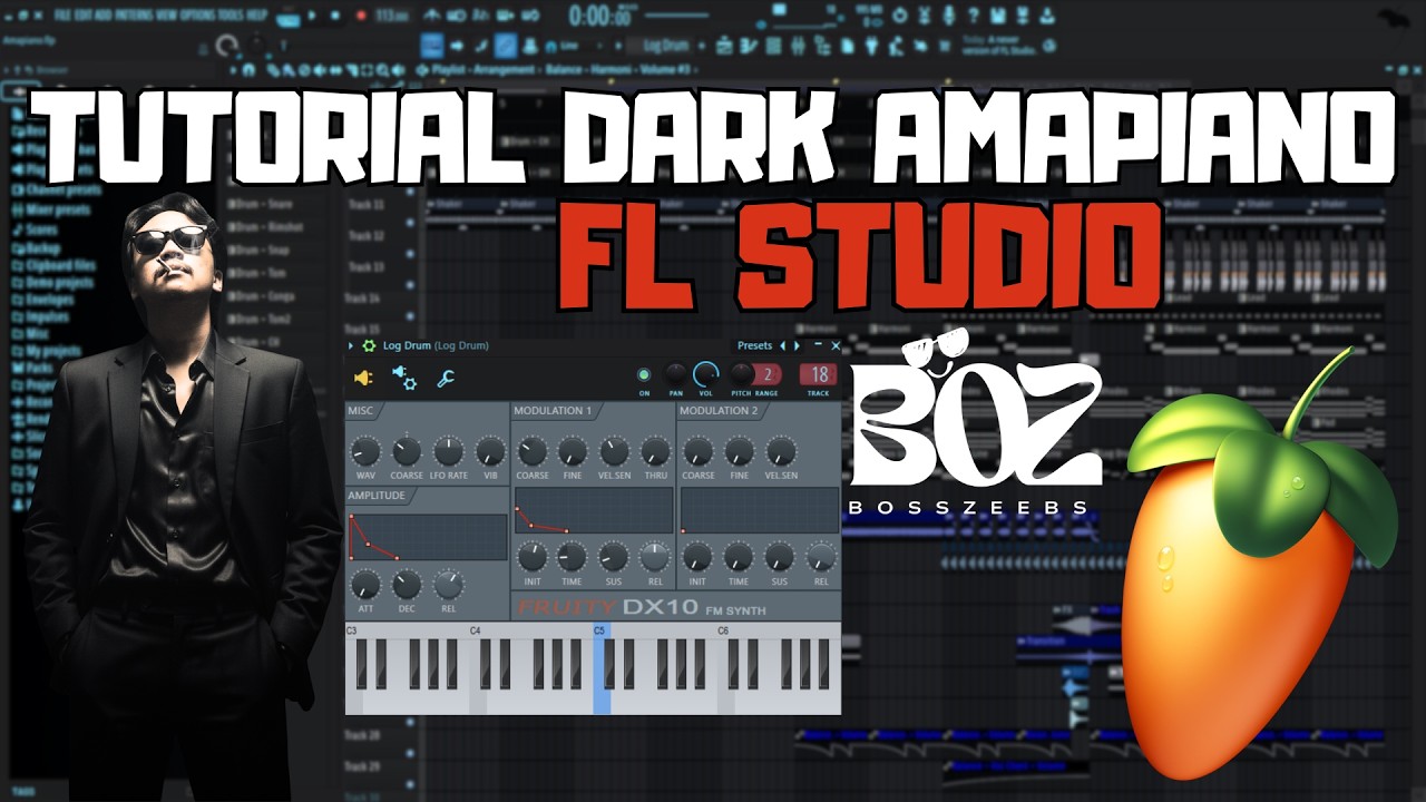 Tutorial Membuat Musik Dark Amapiano