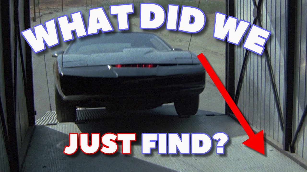 What's UNDER the Knight Rider Semi Trailer's Floor? More Evidence of Its Time on Set as KITT's Ride!