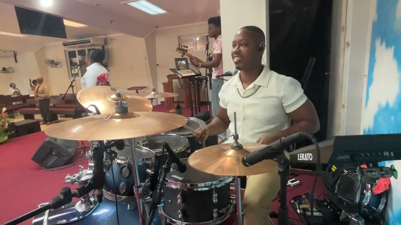 HESKY DRUM CAM: My worship (Full Video)