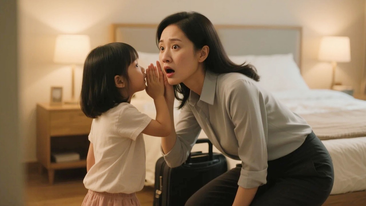 “Mẹ Ơi! Bố Dặn Con Giữ Bí Mật Bố Đã Tắm Cùng Thím
